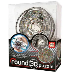 Puzzle Educa Round 3D Puzzle Charles Fazzino 19707