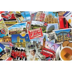 Puzzle Eurographics Autobús Londres Lata de 550 piezas 8551-5779