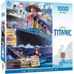 Puzzle MasterPieces Titanic Collage de 1000 piezas 60344