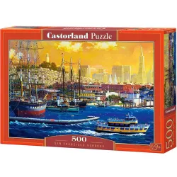Puzzle Castorland Puerto de San Francisco de 500 piezas B-53735