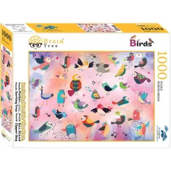 Puzzle Brain Tree Pájaros de 1000 piezas