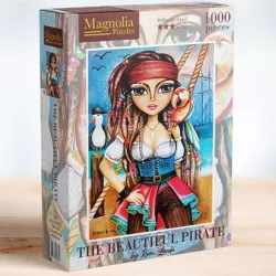 Puzzle Magnolia La hermosa pirata 1718 de 1000 piezas