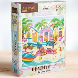 Puzzle Magnolia Cabañas de playa 3474 de 1023 piezas