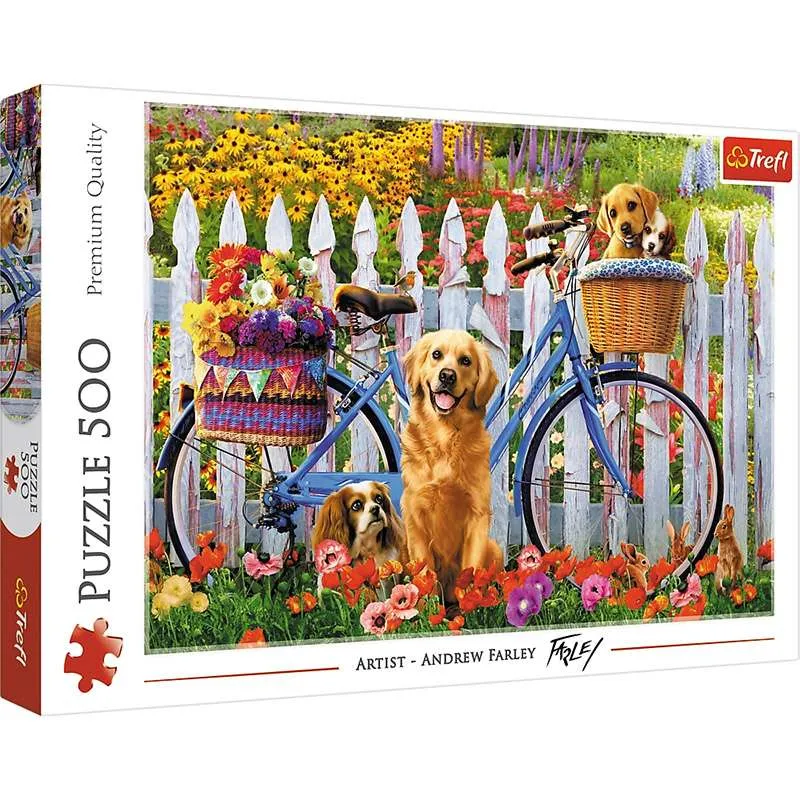 Puzzle Trefl Aventura de cachorros de 500 piezas 37450