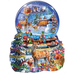 Puzzle SunsOut Globo de nieve navideño de 1000 piezas 97182
