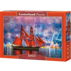 Puzzle Castorland Fragata roja de 1000 piezas C-104482