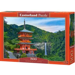 Puzzle Castorland Seiganto-ji, Japón de 500 piezas B-53773