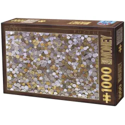 Puzzle DToys Dinero de 1000 piezas 76441
