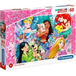 Puzzle Clementoni Princesas Disney 60 piezas 26995