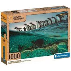 Puzzle Clementoni Pingüinos 1000 piezas 39730