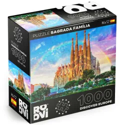 Puzzle Roovi Sagrada Familia, Barcelona, España de 1000 piezas 79862