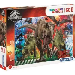 Puzzle Clementoni Jurassic World Maxi 60 piezas 26416