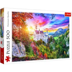 Puzzle Trefl Castillo de Neuschwanstein de 500 piezas 37427