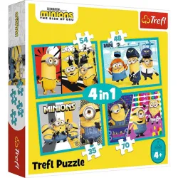 Puzzle Trefl El mundo feliz de Minion de 35, 48, 54, 70 piezas 34339