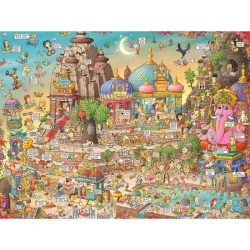 Puzzle Heye Tierra del yoga de 1000 piezas 30047