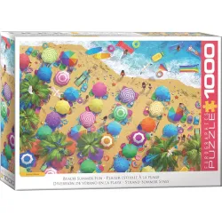 Comprar Puzzle Diversión de verano en la playa de 1000 piezas