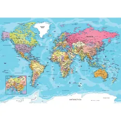 Comprar Eurographics Mapa del mundo de 550 piezas Lata 8551-5863