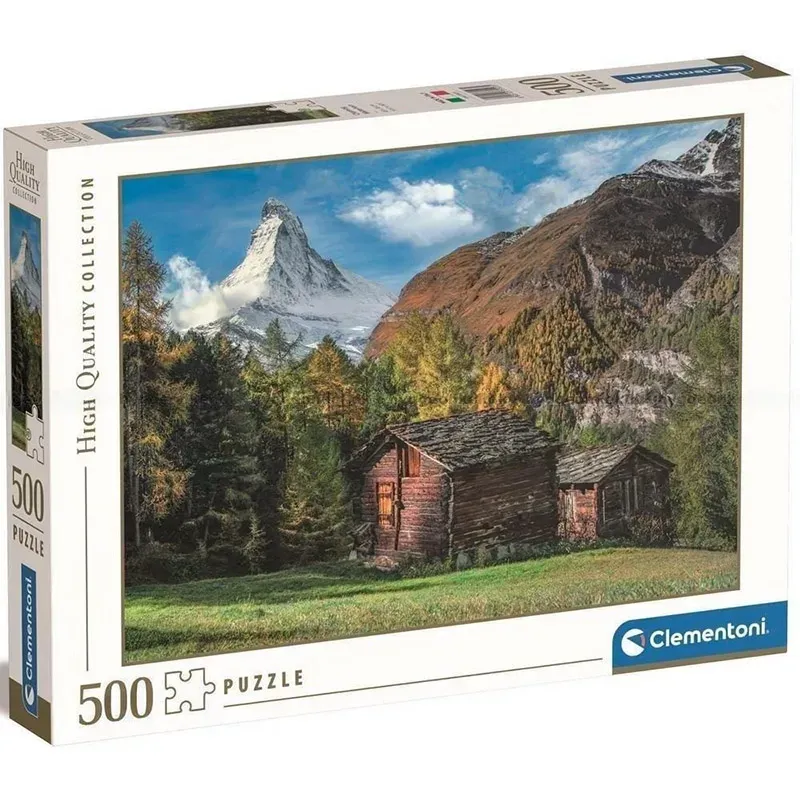 Comprar Puzzle Clementoni Encantador Matterhorn 500 piezas 35523