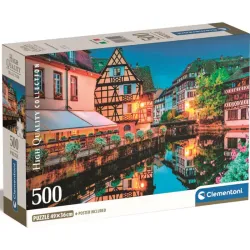Comprar Puzzle Clementoni Casco antiguo de Estrasburgo de 500 piezas