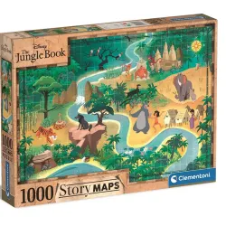 Comprar Puzzle Clementoni Story Maps El libro de la selva 39816