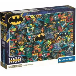 Comprar Puzzle Clementoni Imposible Batman de 1000 piezas 39906