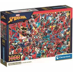 Comprar Puzzle Clementoni Imposible Spiderman de 1000 piezas 39916