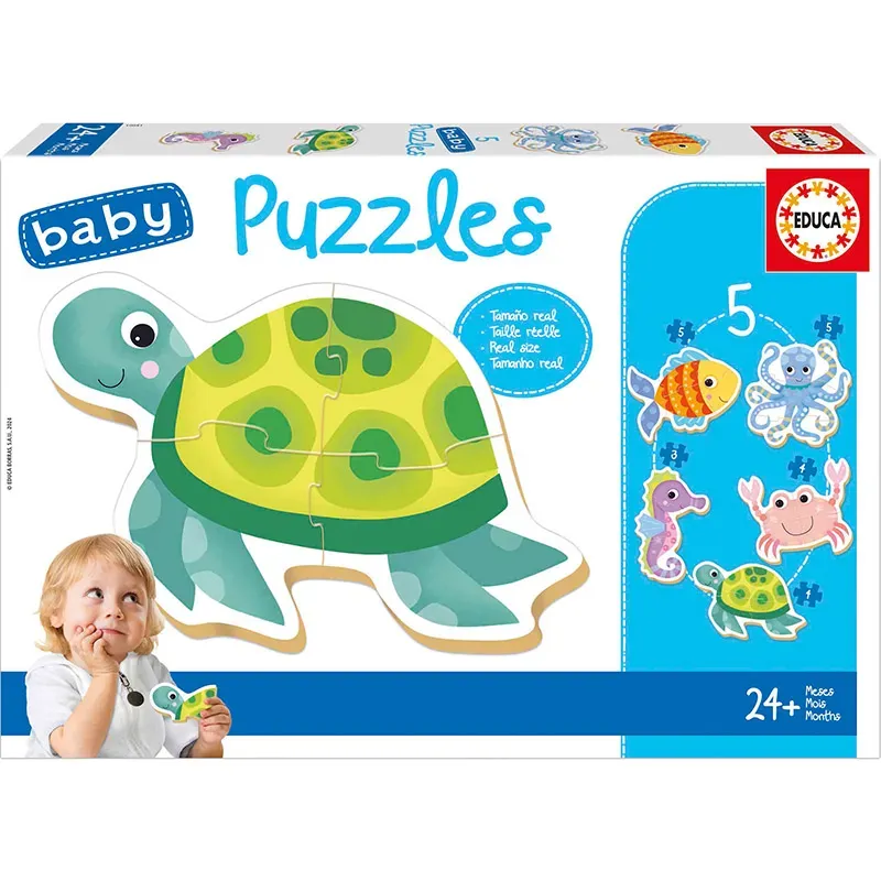 Comprar Educa puzzle baby Animales Acuáticos 19951