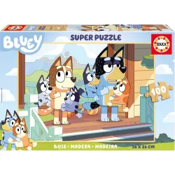 Comprar Educa puzzle Bluey de 100 piezas madera 19967