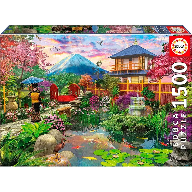 Comprar Educa puzzle Jardín Japonés de 1500 Piezas 19937