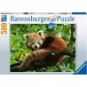 Comprar Puzzle Ravensburger Panda rojo de 500 piezas 173815