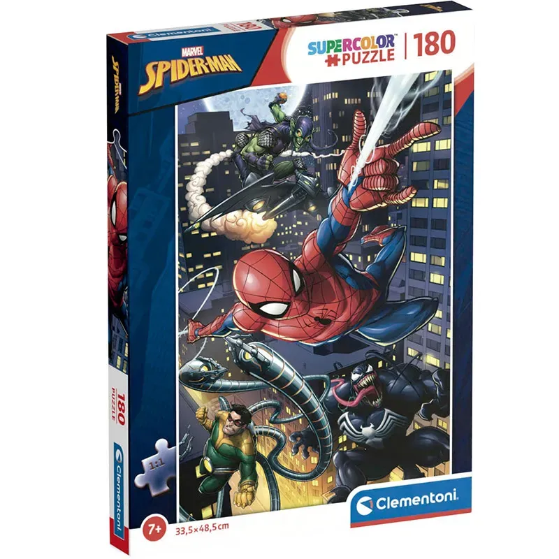 Comprar Puzzle Clementoni Spiderman Marvel de 180 piezas 29782