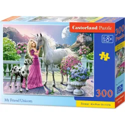 Comprar Puzzle Castorland Mi amigo unicornio de 300 piezas B-030088