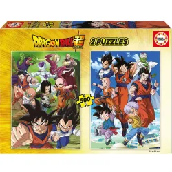 Comprar Educa puzzle Dragon Ball de 2x500 piezas 19915