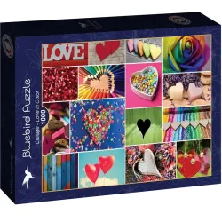 Comprar Bluebird Puzzle Collage - Amor en color de 1000 piezas 90547