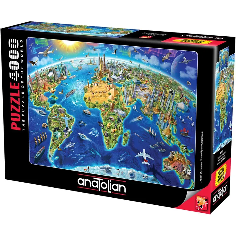 Comprar Puzzle Anatolian Monumentos Mundiales de 4000 piezas 5202