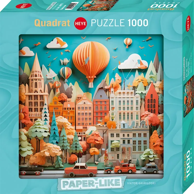 Clementoni - Puzzle Adulto 500 Piezas Collection Hamnoy Village Compact Box, 35587 Clementoni - Puzzle Adulto 500 Piezas Collection Hamnoy Village Compact Box, 35587
